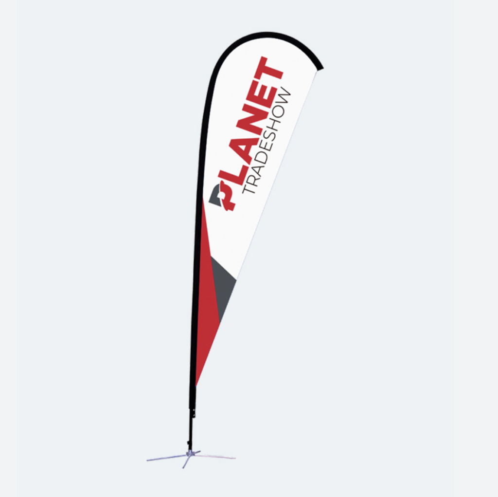 Feather flag signs for business branding